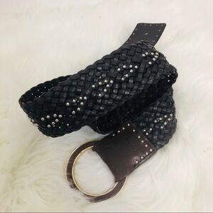 Calvin‎ Klein brown belt with studs.Genuine…